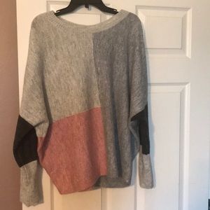Colorblock sweater